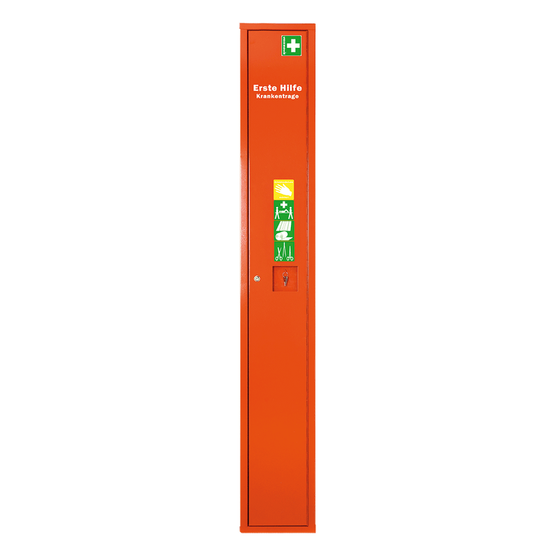 Söhngen Stehschrank Erste-Hilfe-Trage orange