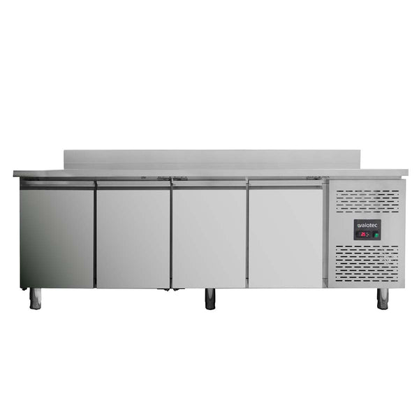 Vaiotec EASYLINE koeltafel 700 / 4-deurs incl. opstand - Monoblock