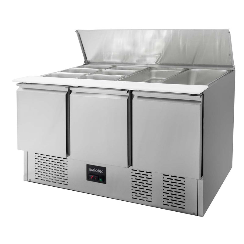 Vaiotec EASYLINE Saladette 700 / 3-fach mit Klappdeckel