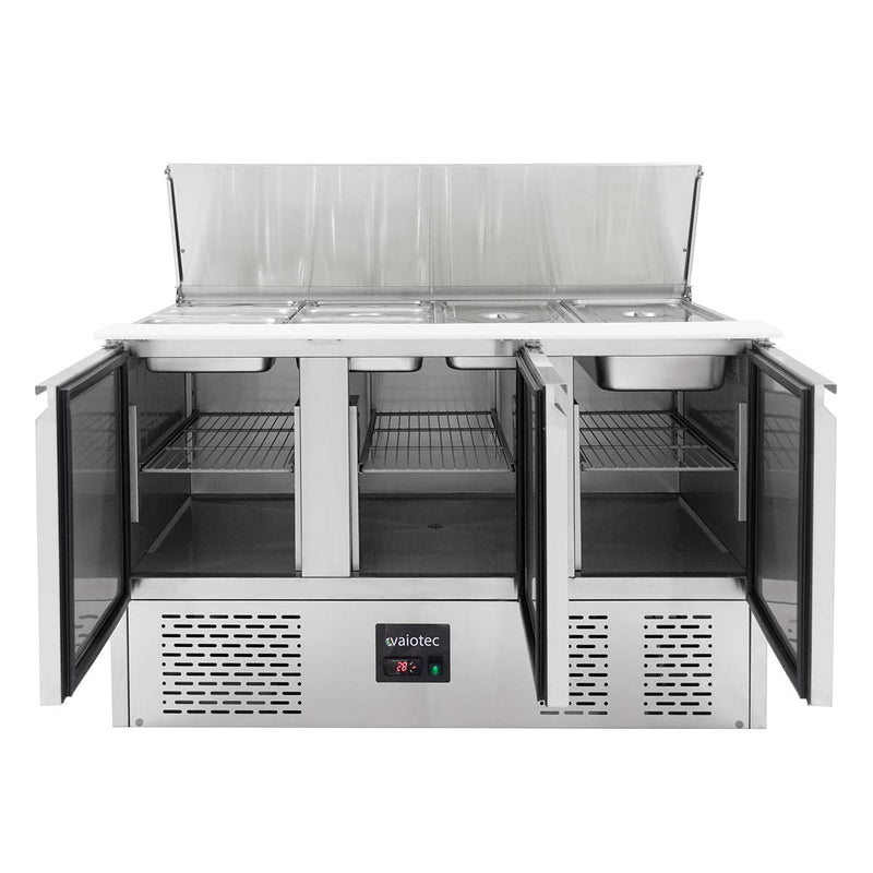 Vaiotec EASYLINE Saladette 700 / 3-fach mit Klappdeckel