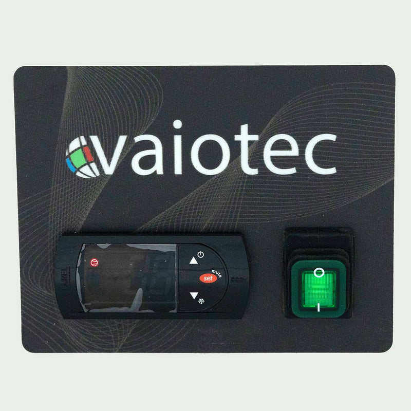 Saladette Vaiotec EASYLINE 700 / 3 compartiments avec plateau carré en verre