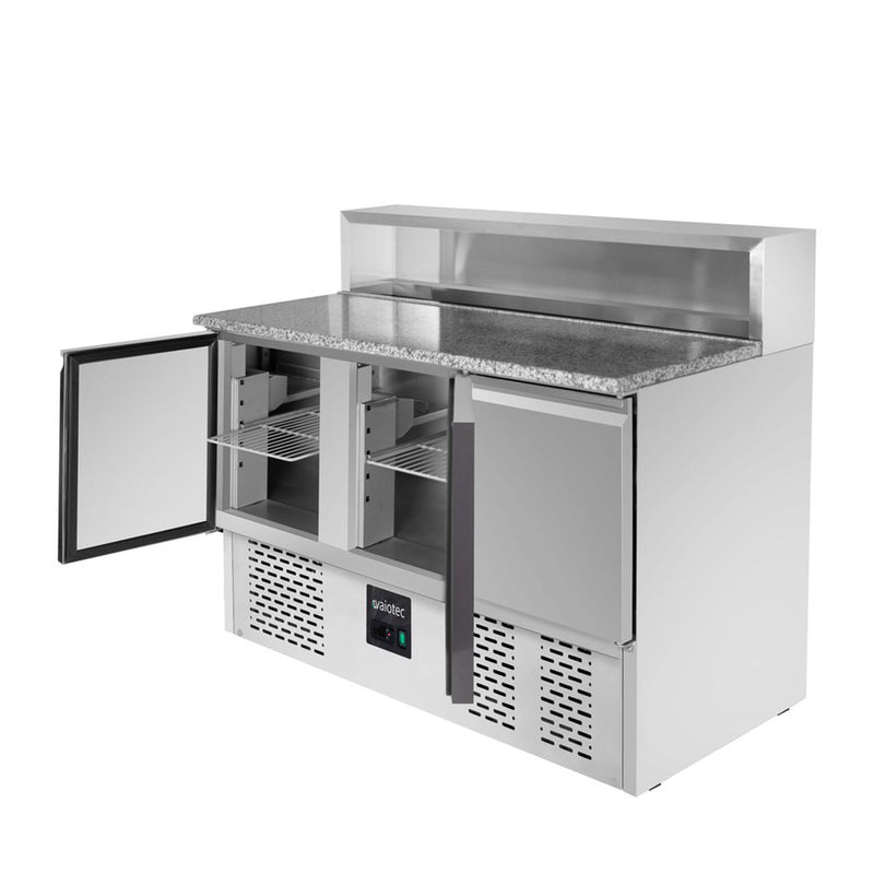 Vaiotec EASYLINE Pizza-Saladette 700 / 3-fach - mit 3 Türen