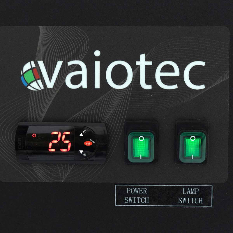 Vaiotec EASYLINE Barkühltisch schwarz / 4 Schubladen