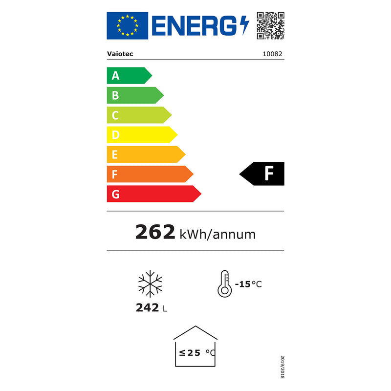 Vaiotec EASYLINE Tiefkühltruhe 255 mit Klappdeckel