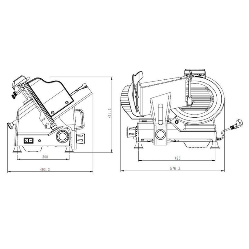 Vaiotec EASYLINE Aufschnittmaschine 300