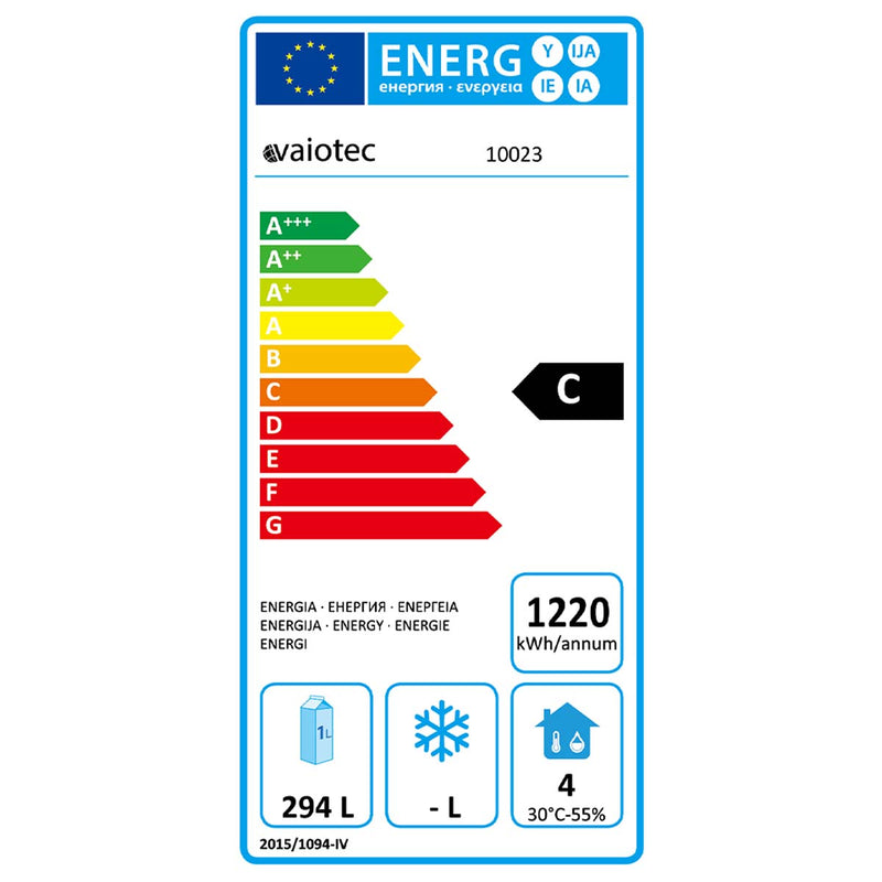 Table réfrigérée pour pizzas Vaiotec EASYLINE 800 / 2 portes « grise » avec accessoire de réfrigération GN1/4