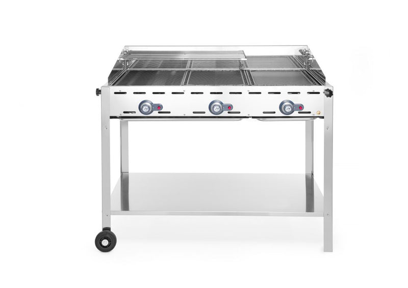 Hendi grill systeem Green Fire 3 branders