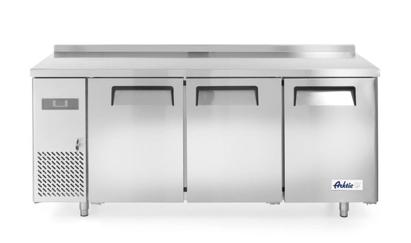 Hendi Kühltisch, dreitürig Kitchen Line 390 L