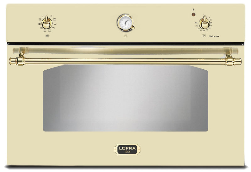 LOFRA - DOLCEVITA - EINBAU BACKOFEN 90 cm - FRBI 99 EE - IVORY - MESSING FINISH