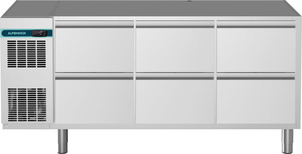 Table réfrigérée NordCap (3 compartiments) CLM 650 3-7051