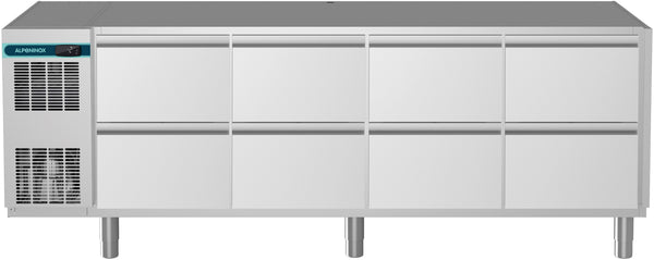 Table réfrigérée NordCap (4 compartiments) CLM 650 4-7051