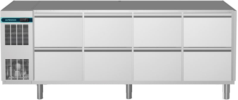 Table réfrigérée NordCap (4 compartiments) CLM 700 4-7051