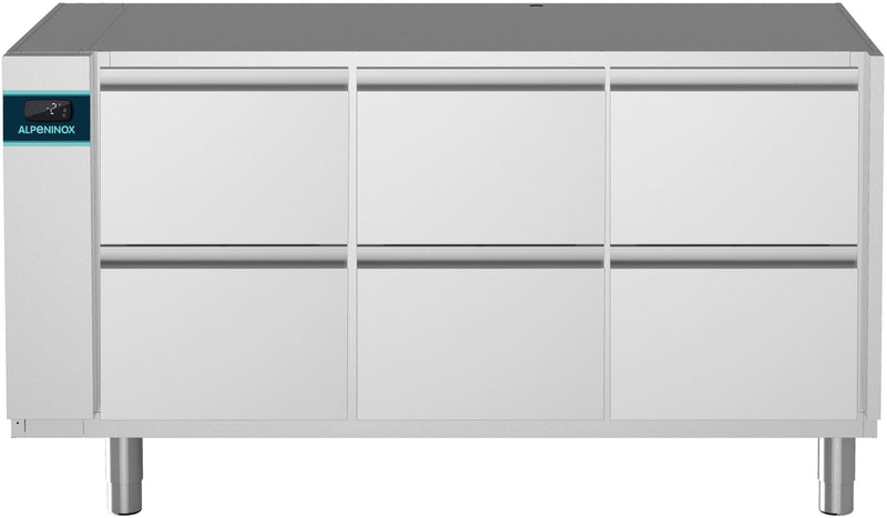 NordCap koeltafel (3 compartimenten) CLO 700 3-7051