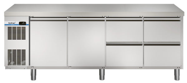 Table réfrigérée NordCap COOL-LINE (4 compartiments) KT-CL 2149 2T 4Z