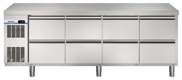 Table réfrigérée NordCap COOL-LINE (4 compartiments) KT-CL 2149 8Z