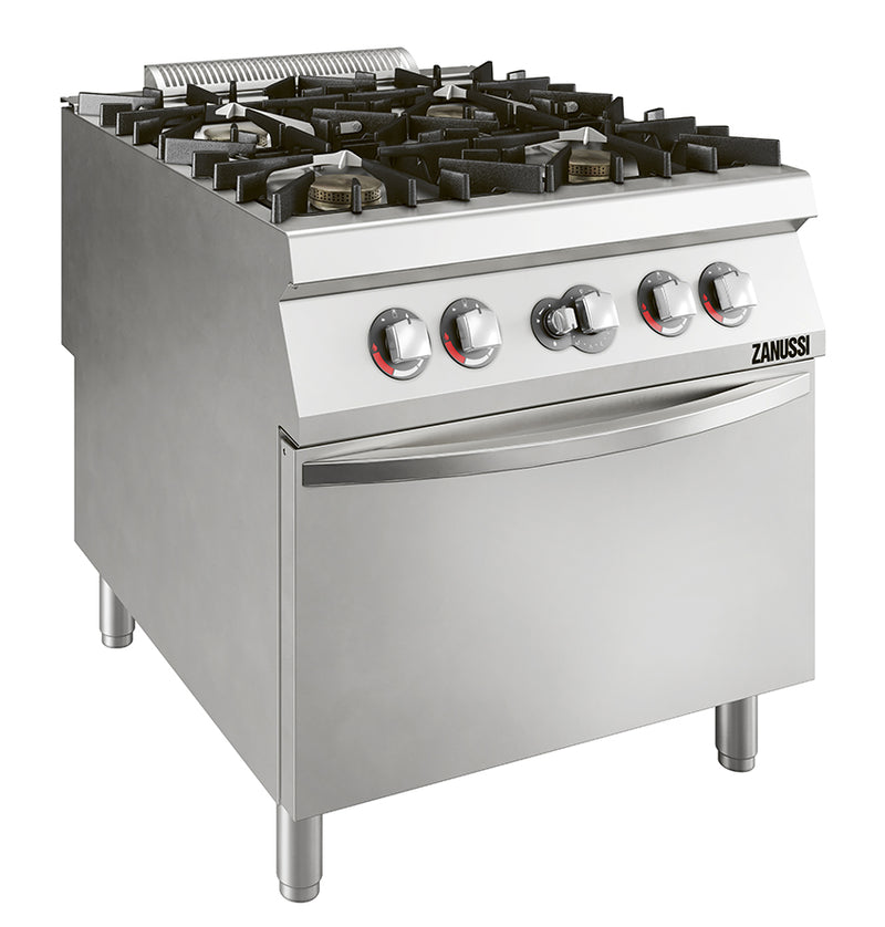 Cuisinière à gaz NordCap GH9/4F-10-GB-S