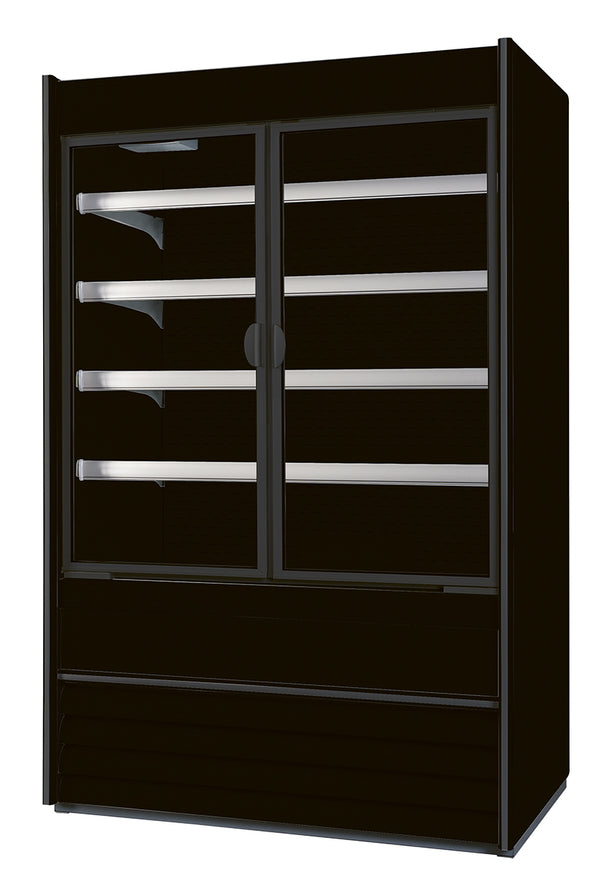 Vitrine réfrigérée murale NordCap ALASKA 180 SLIM ENERGY DR BLACK