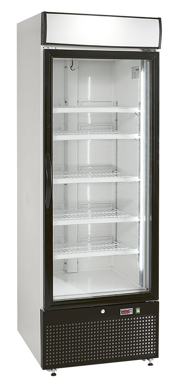 NordCap Glastürtiefkühlschrank TKU 440 G-LED