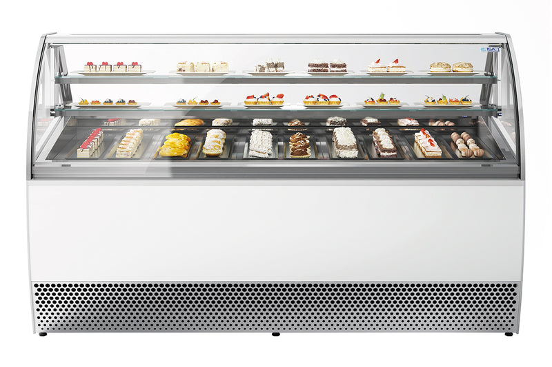 NordCap Kuchenvitrine MILLENNIUM 2.0 GR PASTRY 120 H135