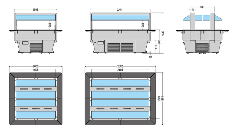 NordCap Bain-Marie TIFFANY 4 M BM