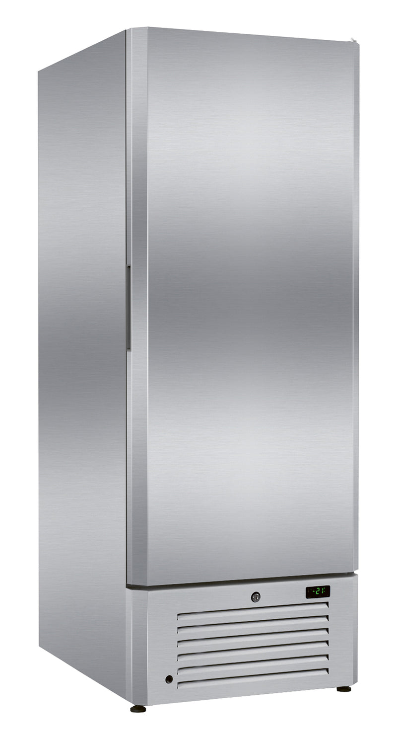 NordCap circulatieluchtvriezer opslagkast LF 620-U INOX ECO POWER