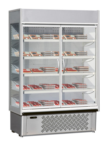 NordCap COOL-LINE wandgemonteerde koelvitrine SUPERSUNNY ECO 10 G-HD