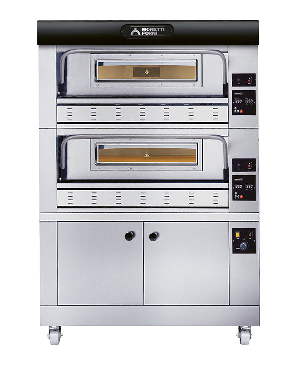 NordCap MORETTI gas pizza oven serie P P110G 2-B