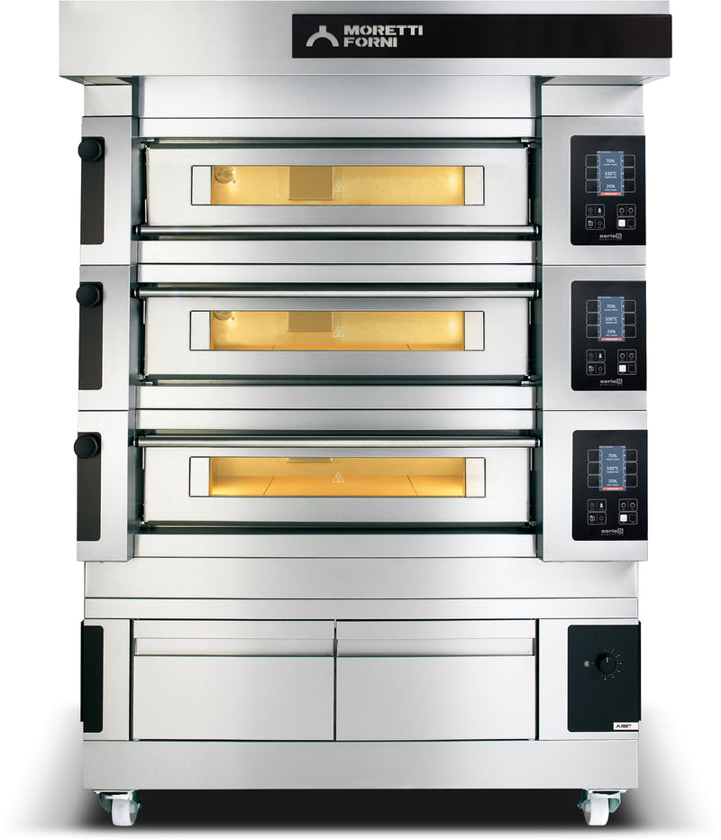 NordCap MORETTI elektrische pizzaoven serie S100E MULTIBAKE 16