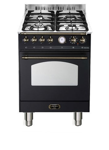 LOFRA - DOLCEVITA - SINGLE OVEN 60 cm - RNM 66 MFT/ CI - Black - Bronze Finish