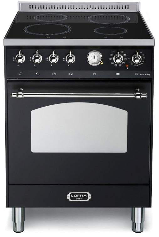 LOFRA - DOLCEVITA INDUKTION - SINGLE OVEN 60cm - RNM 66 MFT/ 4I - Black Chrome Finish