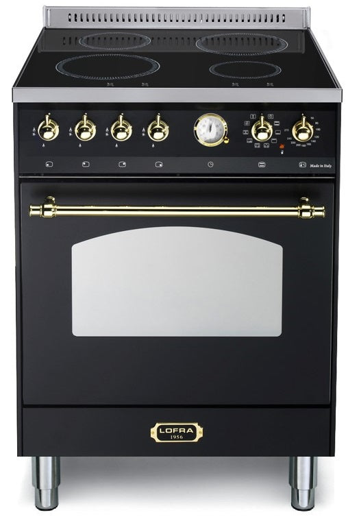 LOFRA - DOLCEVITA INDUKTION - SINGLE OVEN 60cm - RNM 66 MFT/ 4I - Black - Messing Finish