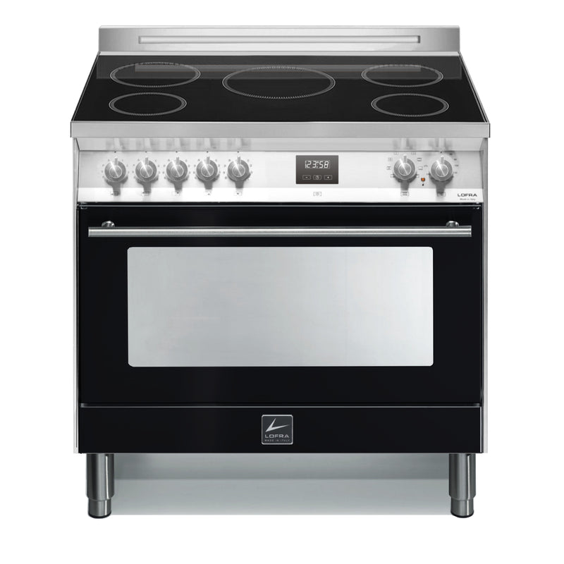 LOFRA - VENEZIA INDUKTION - SINGLE OVEN - PNMG 96 WMFT/ 5I - EDELSTAHL BLACK DOOR