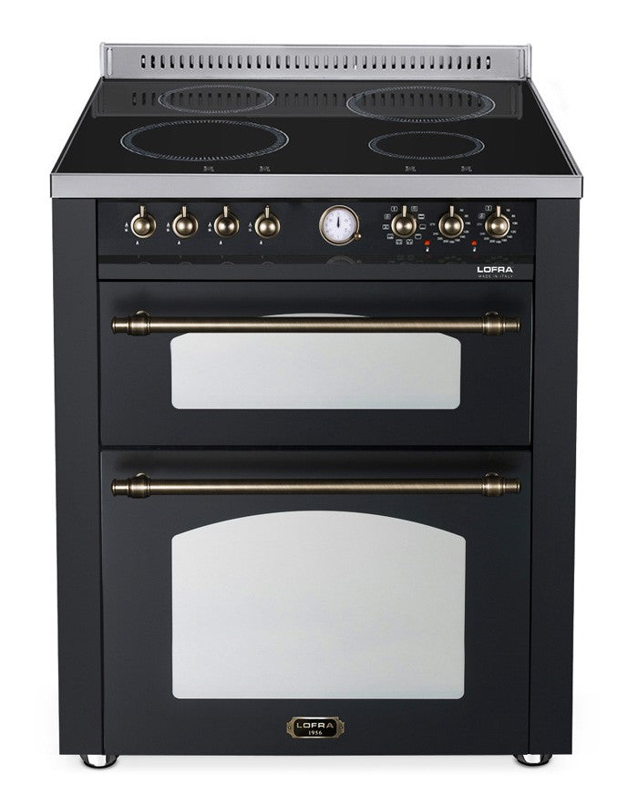 LOFRA - DOLCEVITA INDUKTION - DOUBLE OVEN 70cm - RNMUD 76 MFTE/ 4I - Black Bronze Finish