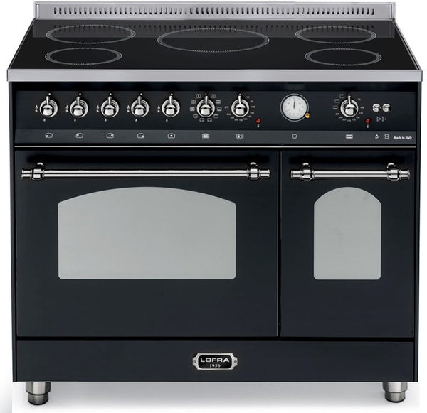 LOFRA - DOLCEVITA INDUKTION - DOUBLE OVEN 90 cm - RNMD 96 MFTE/ 5I - Black Chrome Finish