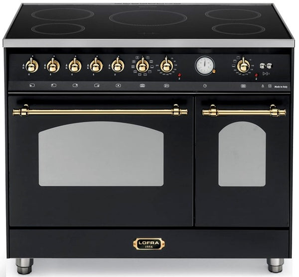 LOFRA - DOLCEVITA INDUKTION - DOUBLE OVEN 90cm - RNMD 96 MFTE/ 5IF - Black Messing Finish