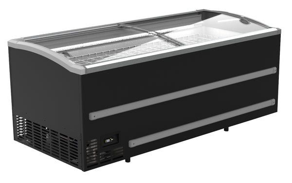 CONGÉLATEUR SUPERMARCHÉ COMBISTEEL NOIR 2500 DÉGIVRAGE AUTOMATIQUE