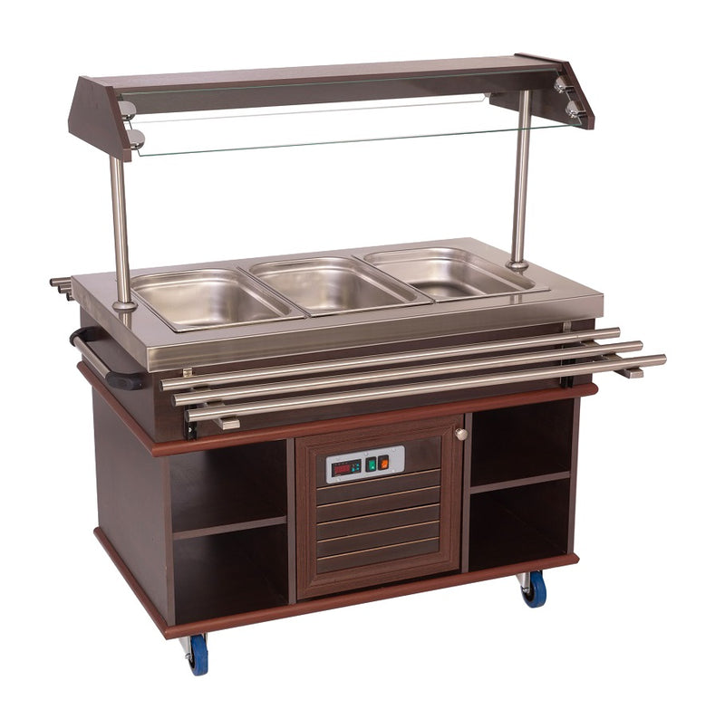 COMBISTEEL WARM BUFFET GN 3/1