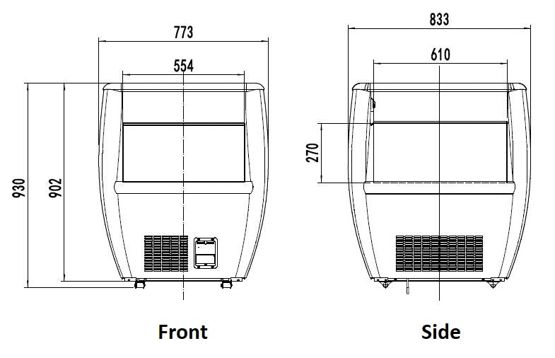 ÎLOT DE REFROIDISSEMENT COMBISTEEL 0,7