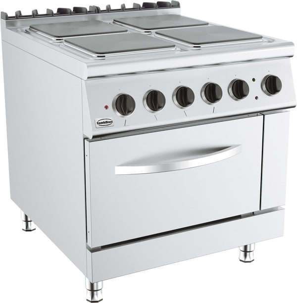 COMBISTEEL BASE 900 ELEKTROHERD 4 PLATTEN MIT EL. BACKOFEN