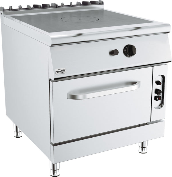 COMBISTEEL BASE 900 MASSIEVE BOVENKANT KACHEL GAS OVEN 