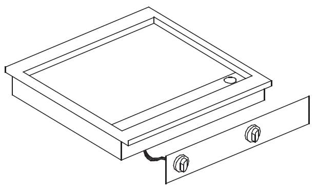 COMBISTEEL EL. PLAQUE GRILL LISSE 400V