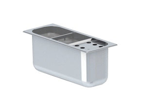 ÉVIER COMBISTEEL POUR CUILLÈRE À GLACE POUR 7295.0020-0025