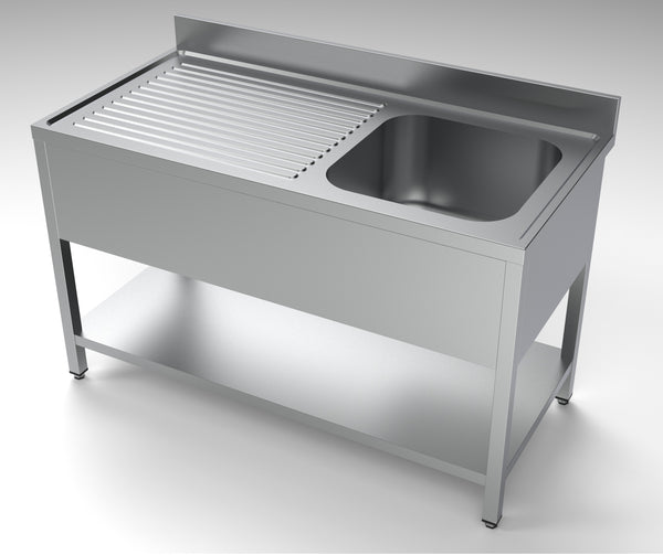 BAS DE LAVABO COMBISTEEL 700 1 DROITE 1400 