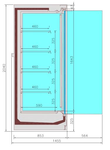 COMBISTEEL WANDKÜLUNG JAX 2.0 - REMOTE