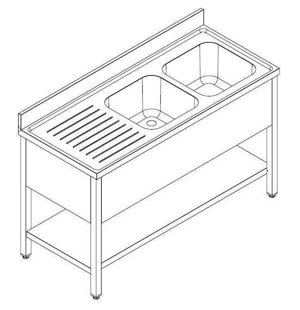 COMBISTEEL 700 GOOTSTEENBASIS VERWIJDERBAAR 2 RECHTS 1600 