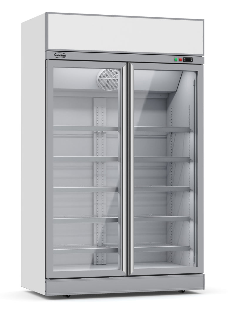 COMBISTEEL TIEFKÜHLSCHRANK 2 GLASTÜREN INS-1000F