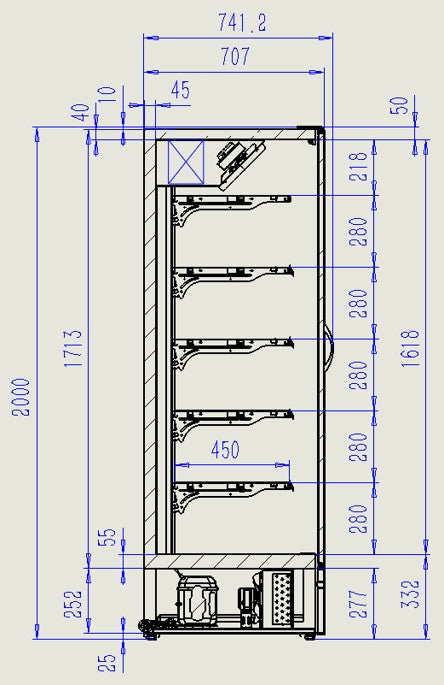 COMBISTEEL WANDKÜHLUNG MARCO 1.9