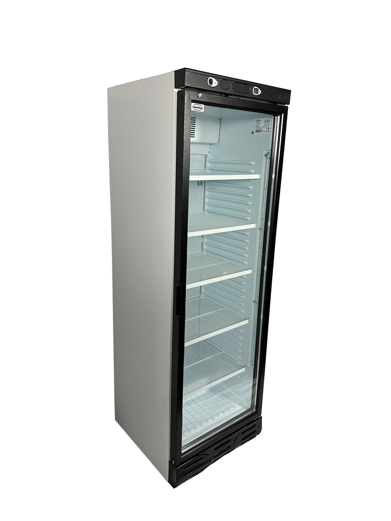 COMBISTEEL KÜHLSCHRANK 1 GLASTÜR 382L