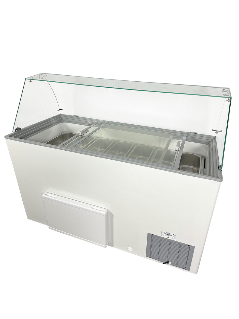 VITRINE À GLACE COMBISTEEL TENERIFE 10X5 LTR