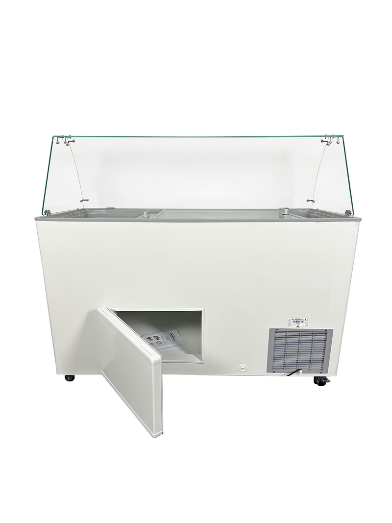 VITRINE À GLACE COMBISTEEL TENERIFE 10X5 LTR